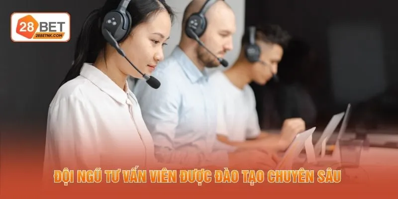 Đội ngũ tư vấn viên được đào tạo chuyên sâu 