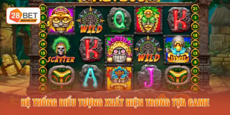 Hệ thống biểu tượng xuất hiện trong tựa game